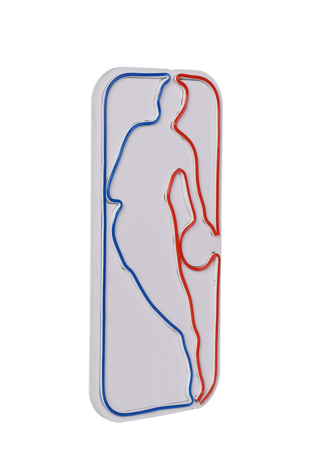 lastična zidna dekoracija s LED rasvjetom, The Logo Jerry West - Multicolor-Vasdom.hr