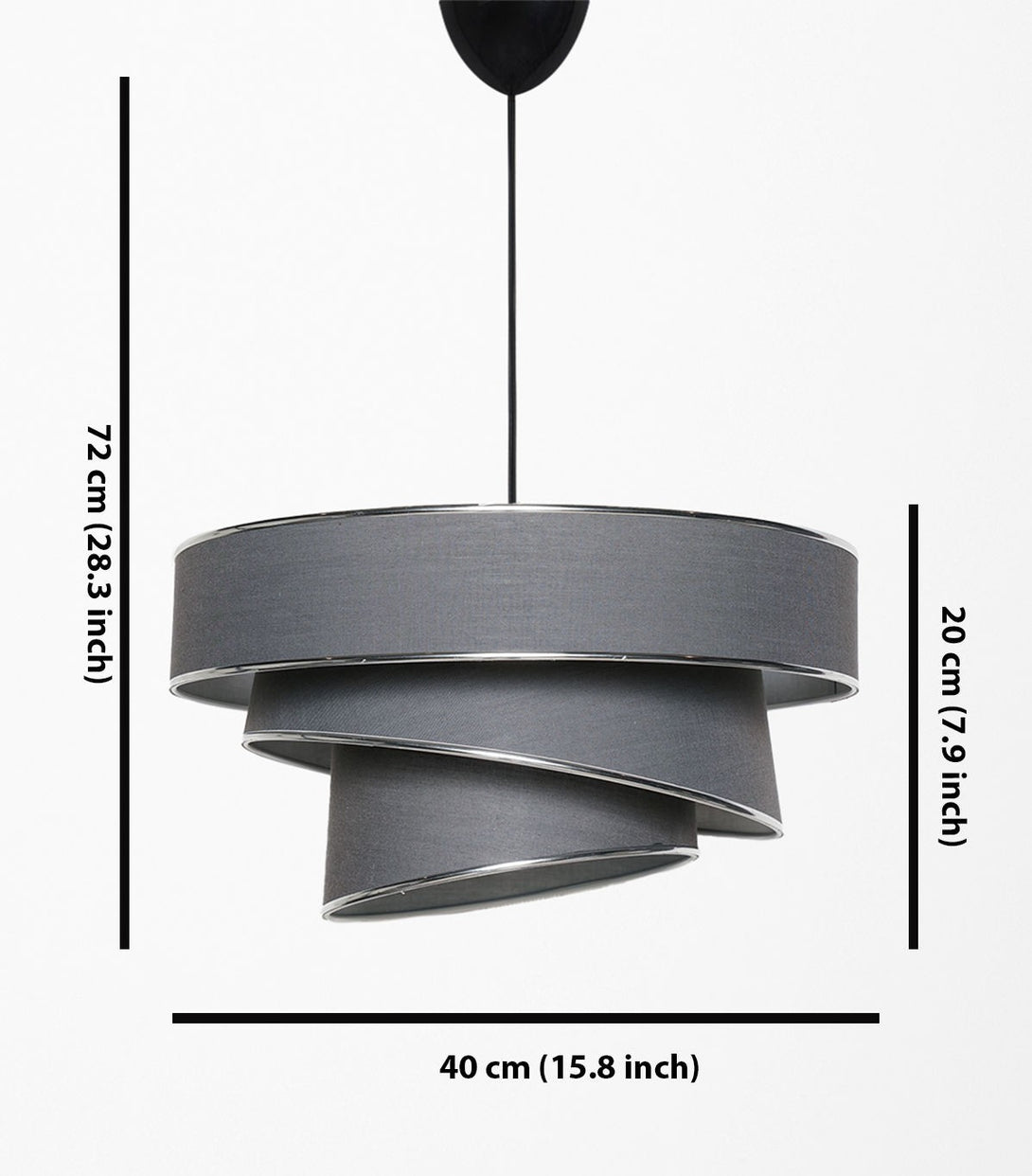 Luster Couper - Anthracite, Silver-Vasdom.hr
