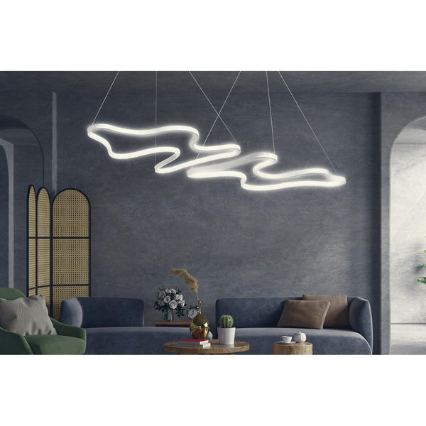Luster Duple Artisan - White Body, White Light-Vasdom.hr