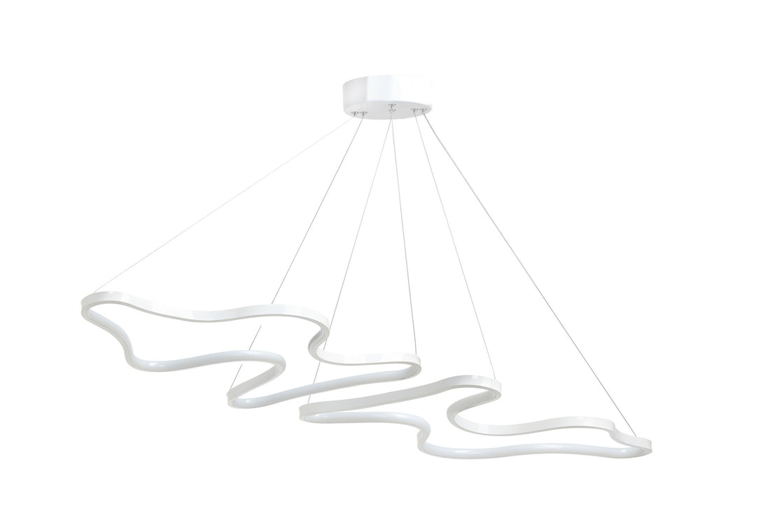 Luster Duple Artisan - White Body, Yellow Light-Vasdom.hr