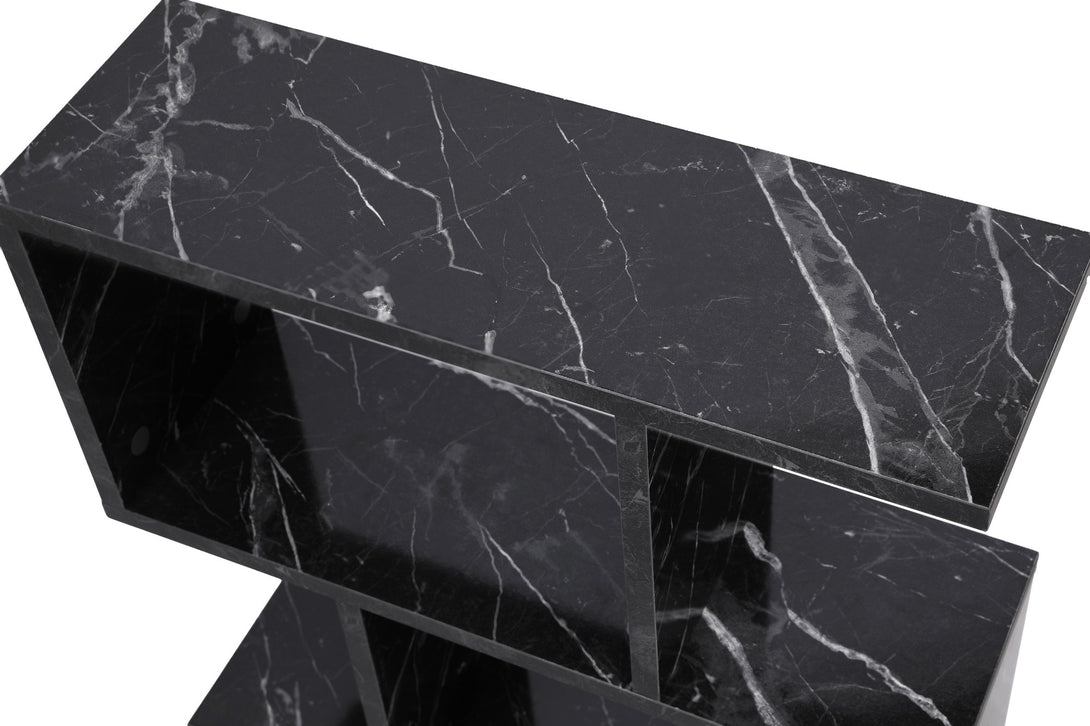 Mali stolić Life - Black, Marble-Vasdom.hr