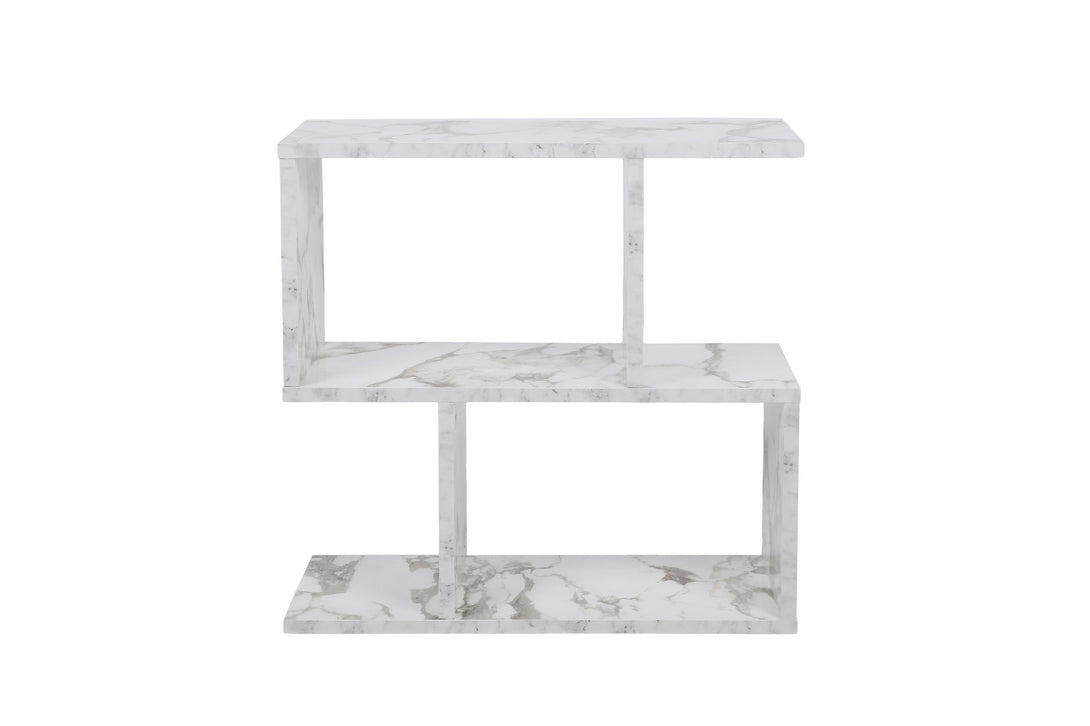 Mali stolić Life - White, Marble-Vasdom.hr