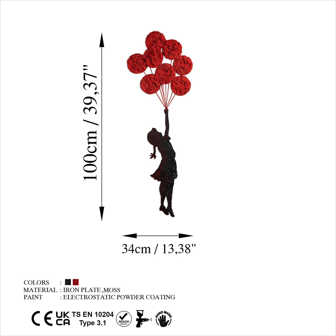 Metalna zidna dekoracija, Banksy - 11-1-Vasdom.hr