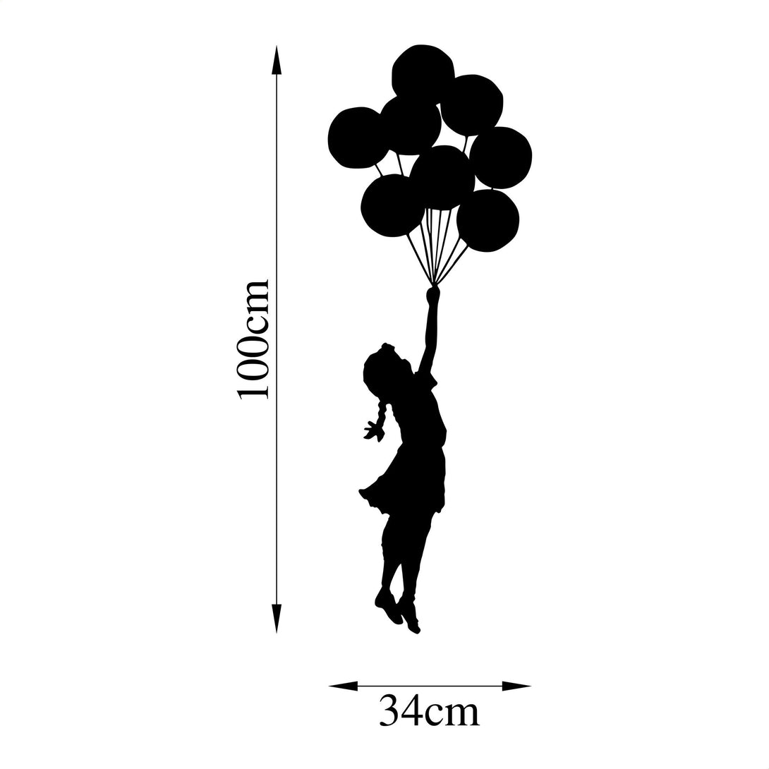 Metalna zidna dekoracija, Banksy - 12-Vasdom.hr