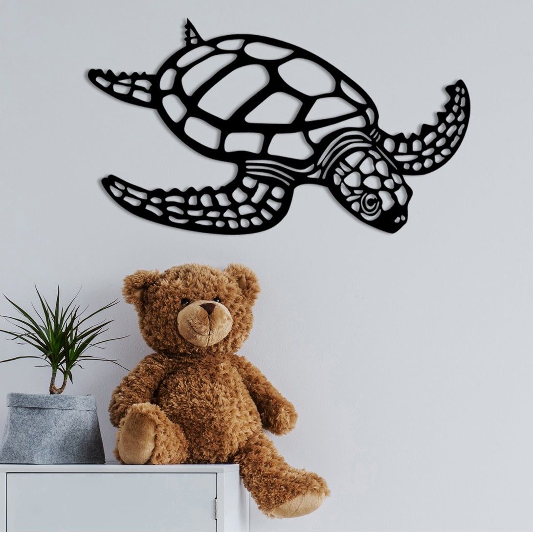 Metalna zidna dekoracija, Caretta Caretta-Vasdom.hr