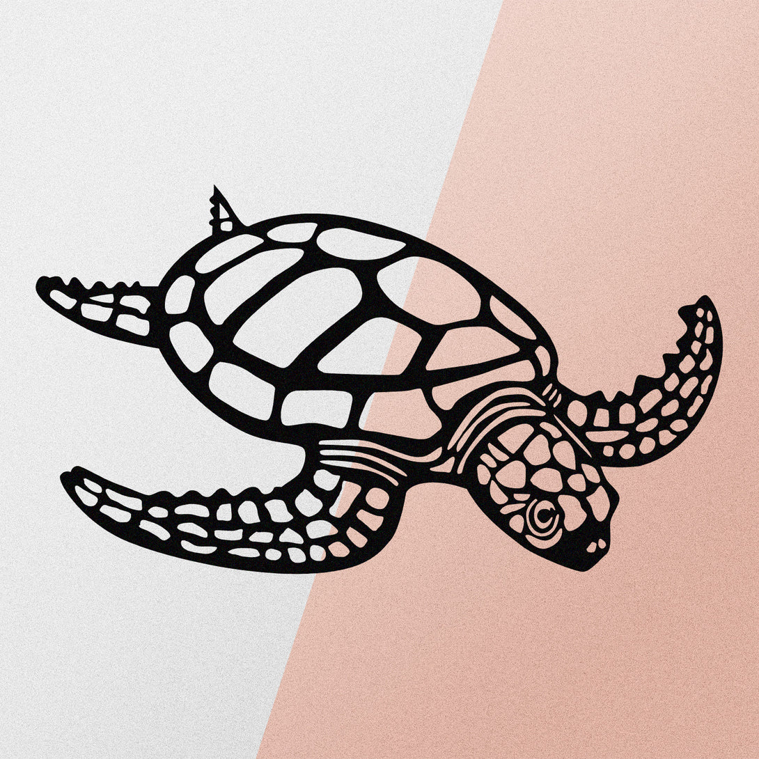 Metalna zidna dekoracija, Caretta Caretta-Vasdom.hr