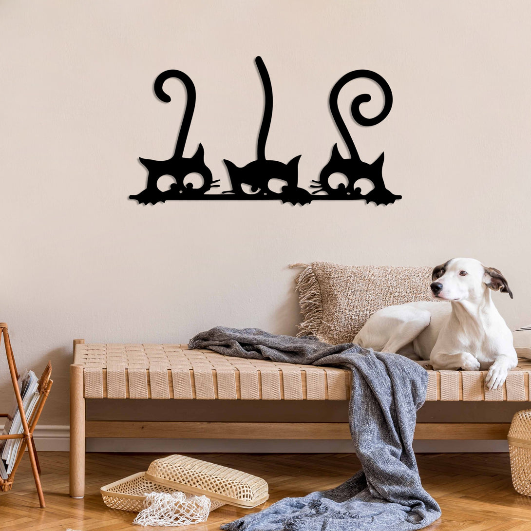 Metalna zidna dekoracija, Cat 5-Vasdom.hr