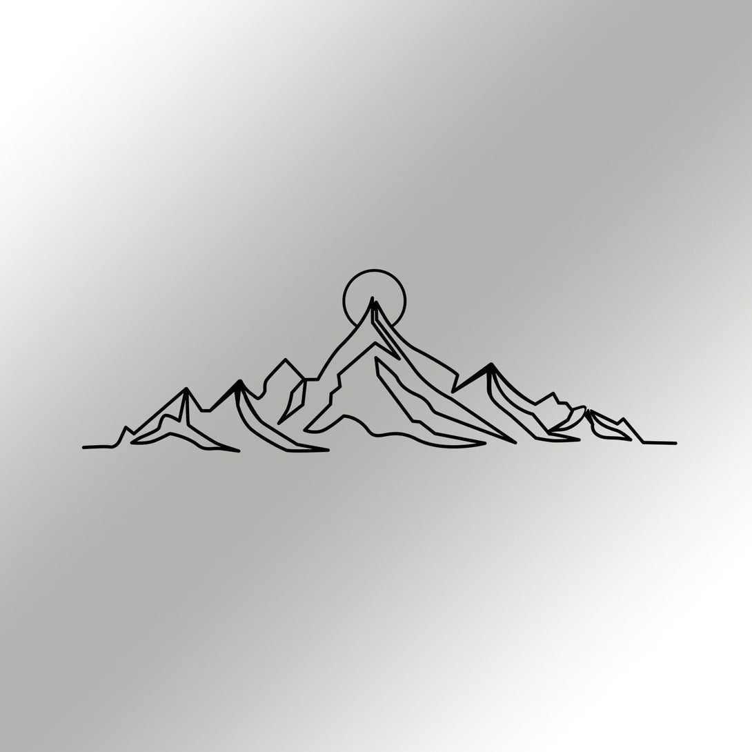Metalna zidna dekoracija, Everest-Vasdom.hr