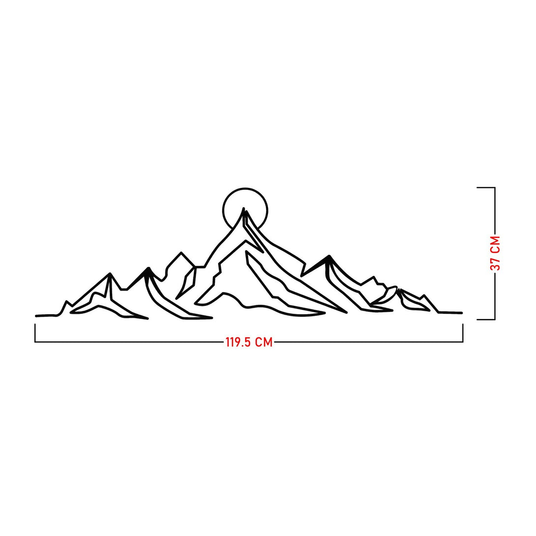 Metalna zidna dekoracija, Everest-Vasdom.hr
