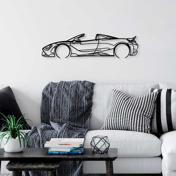 Metalna zidna dekoracija, McLaren 720S Silhouette-Vasdom.hr