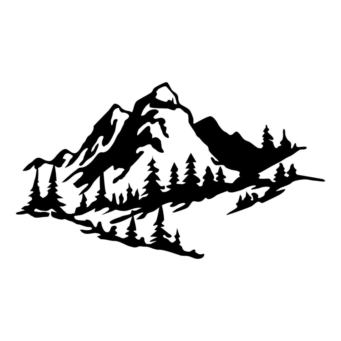 Metalna zidna dekoracija, Mountain 2-Vasdom.hr