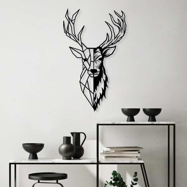 Metalna zidna dekoracija, Red Deer 2-Vasdom.hr