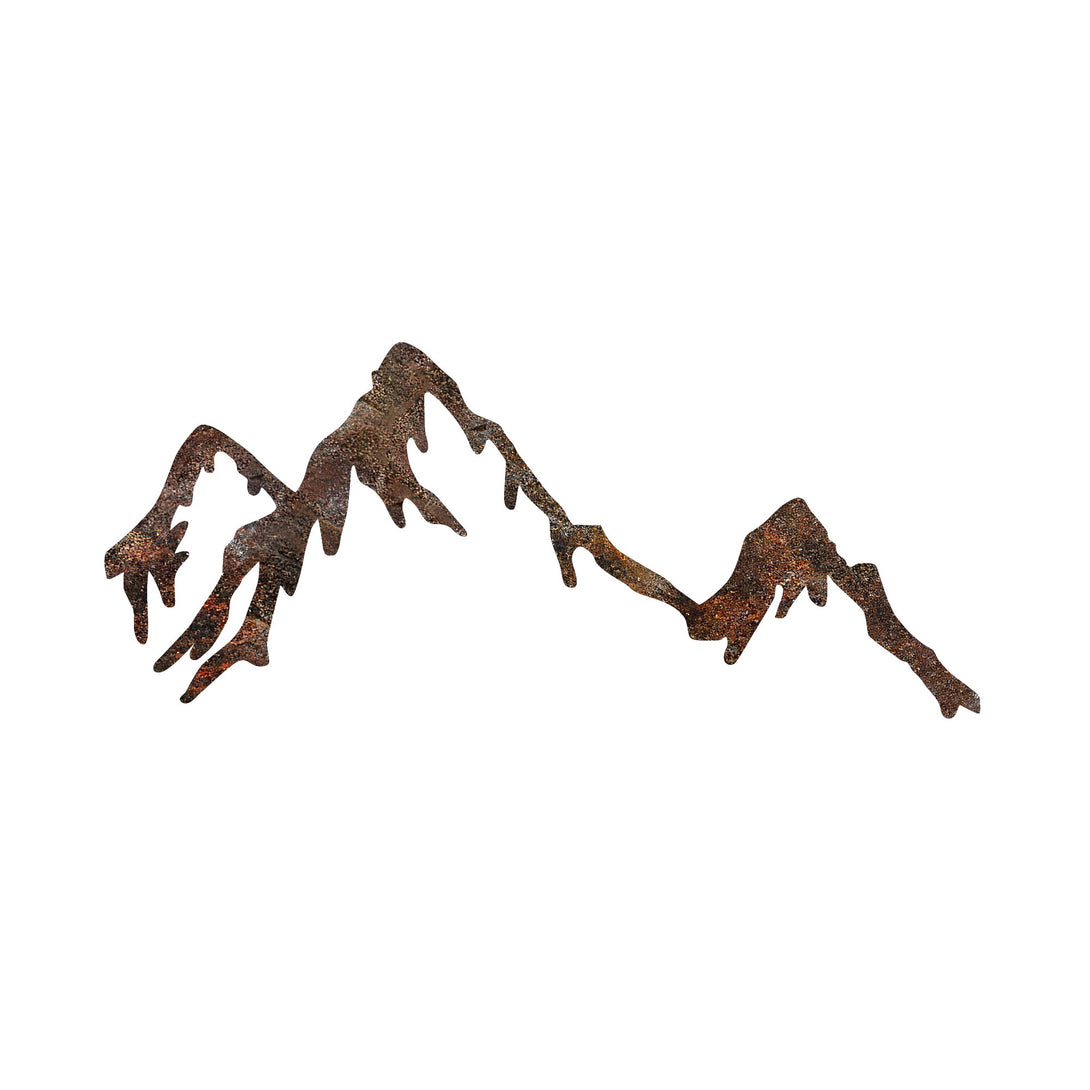 Metalna zidna dekoracija, Rusty Mountain-Vasdom.hr