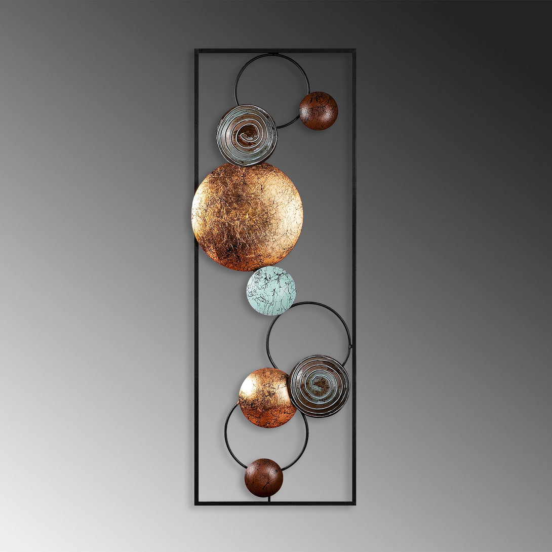 Metalna zidna dekoracija, Textured - 8-Vasdom.hr