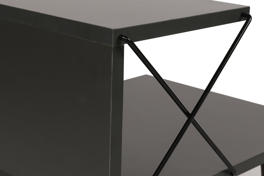 Noćni ormarić Cross - Anthracite-Vasdom.hr