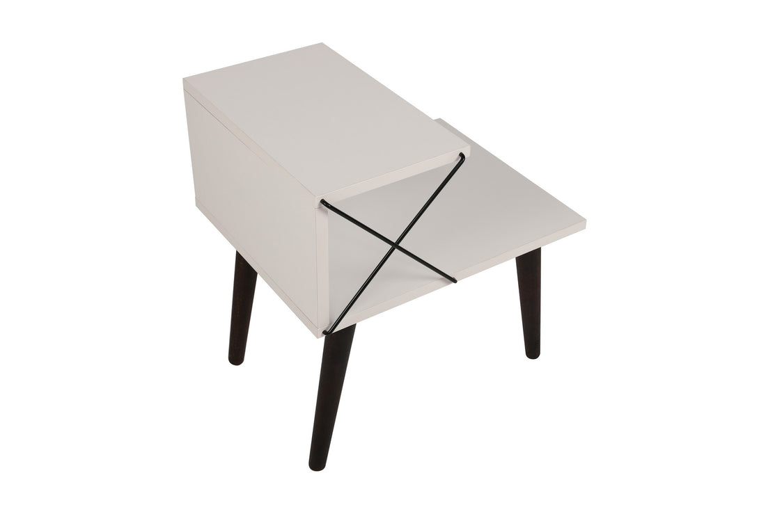 Noćni ormarić Cross - White-Vasdom.hr