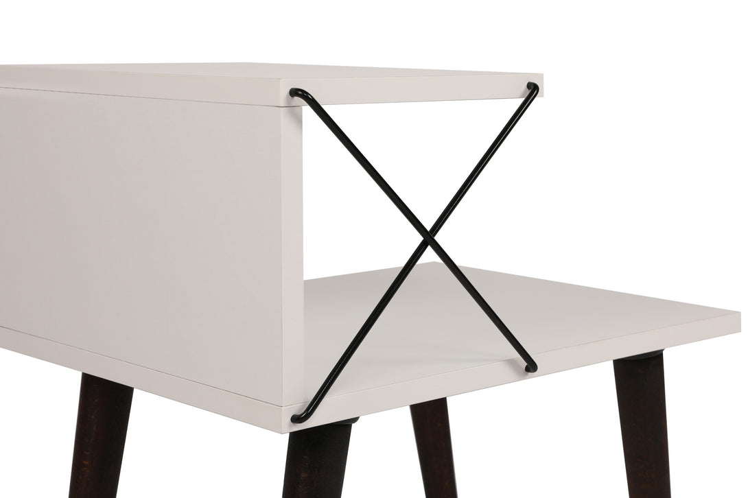 Noćni ormarić Cross - White-Vasdom.hr