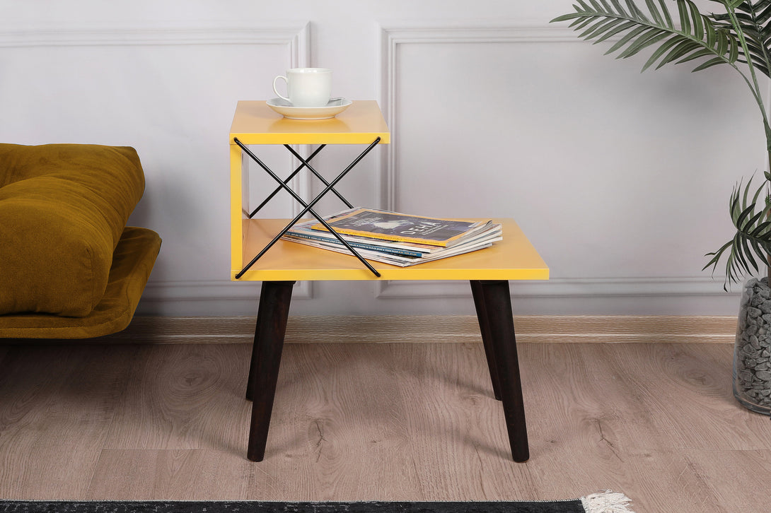 Noćni ormarić Cross - Yellow-Vasdom.hr