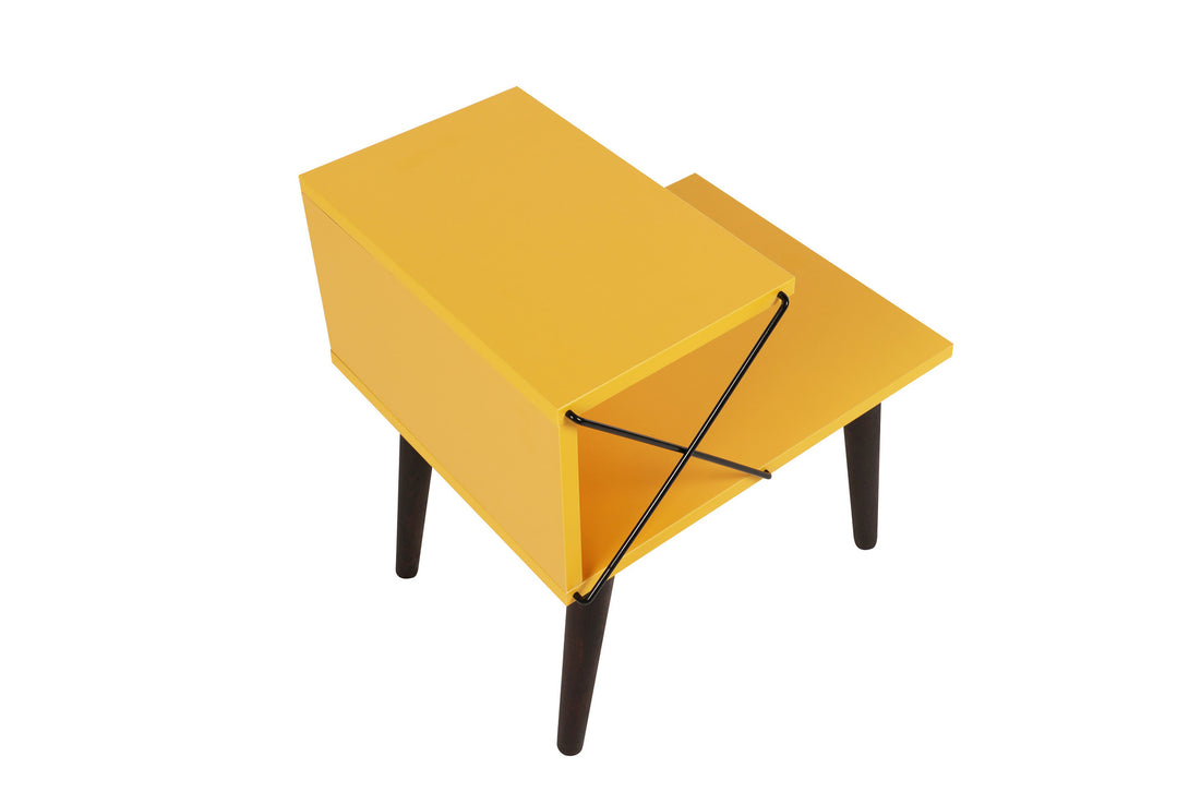 Noćni ormarić Cross - Yellow-Vasdom.hr