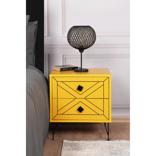 Noćni ormarić Luna - Yellow-Vasdom.hr