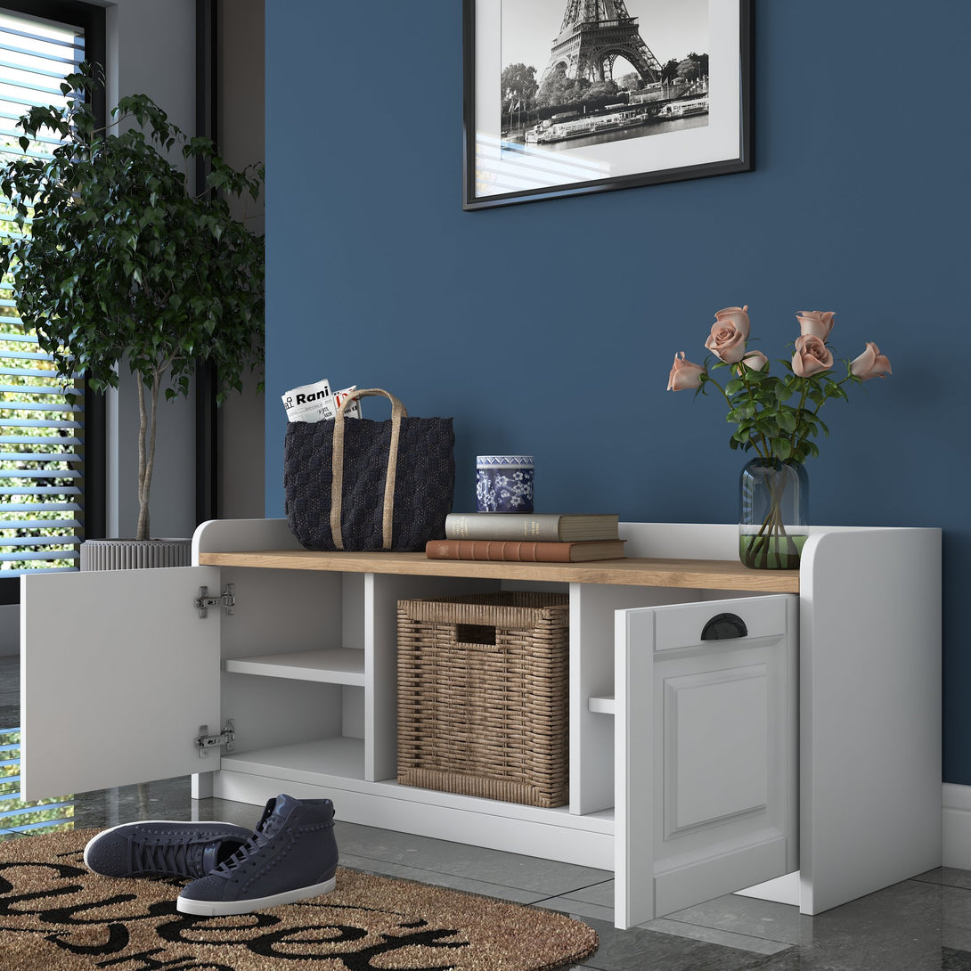 Ormar za obuću P2 - 1808 - Walnut-Vasdom.hr