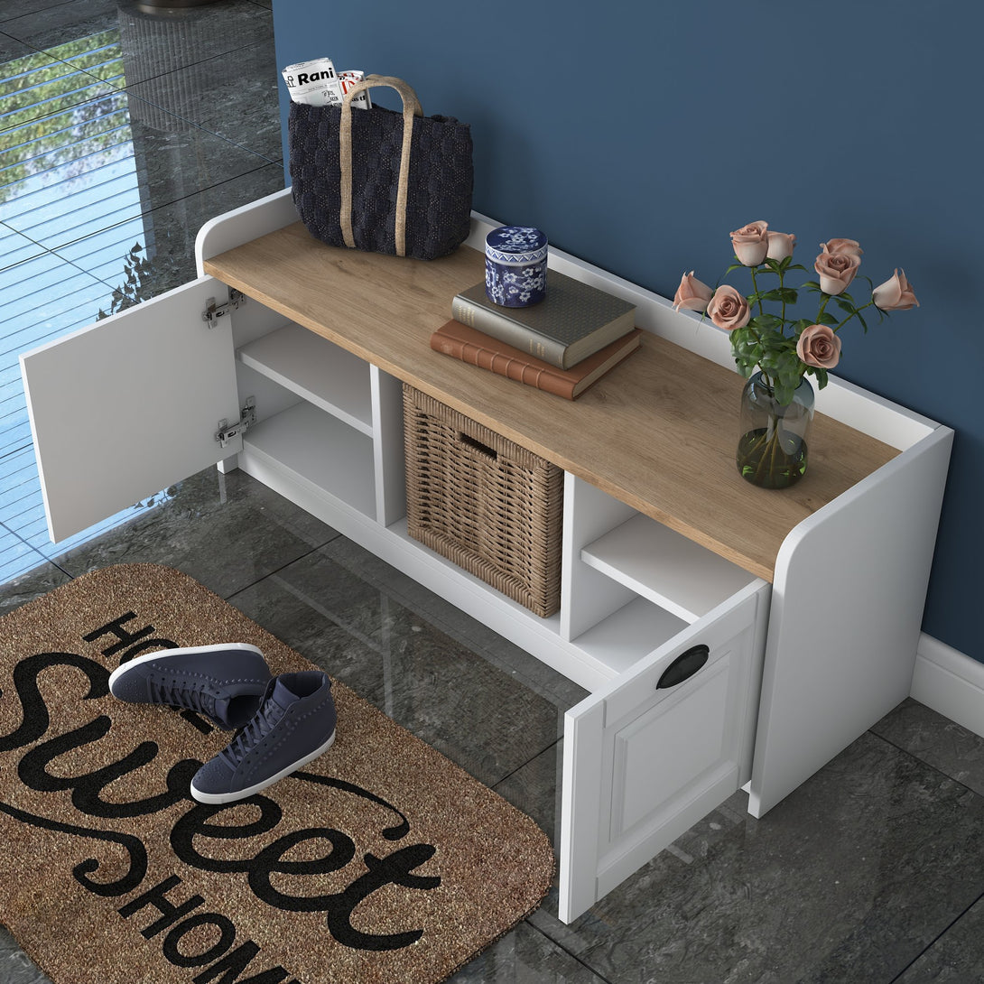 Ormar za obuću P2 - 1808 - Walnut-Vasdom.hr