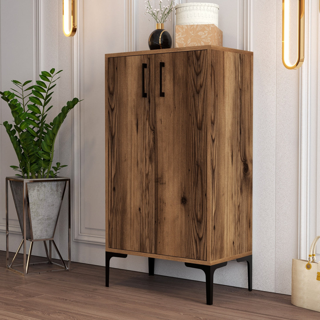 Ormar za obuću Prag - Walnut-Vasdom.hr