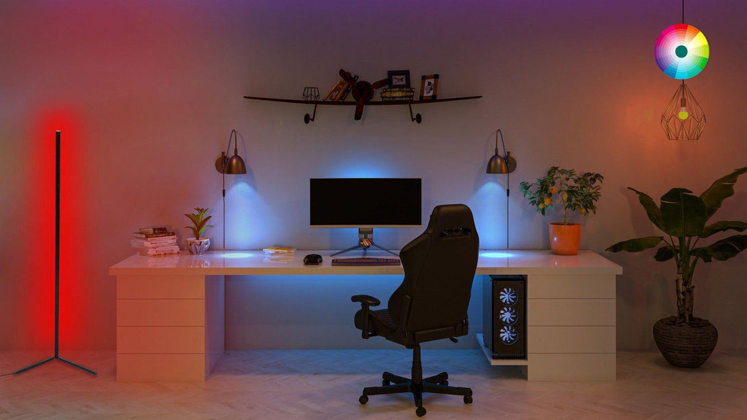 Podna lampa Lumos - Multicolor-Vasdom.hr