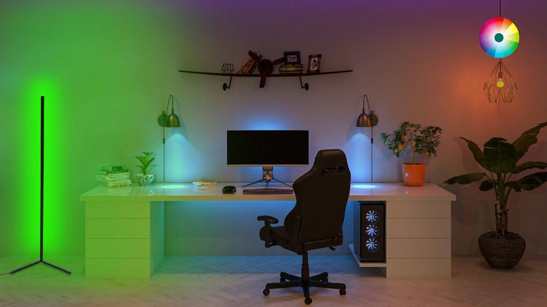 Podna lampa Lumos - Multicolor-Vasdom.hr