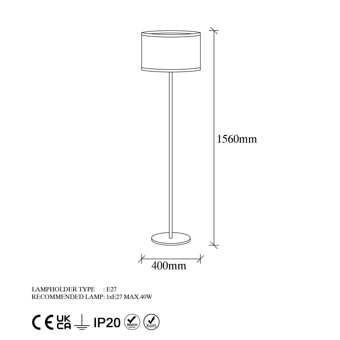 Podna lampa Way - 11612-Vasdom.hr