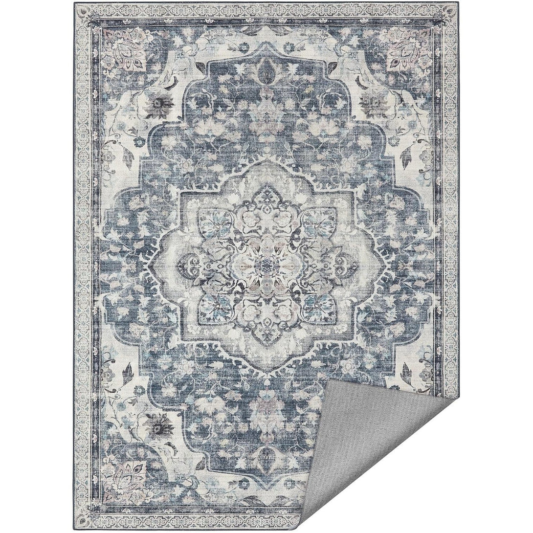 Protuklizni tepih, 120 x 170 cm, periv u perilici, sive boje | SONGMICS-Vasdom.hr