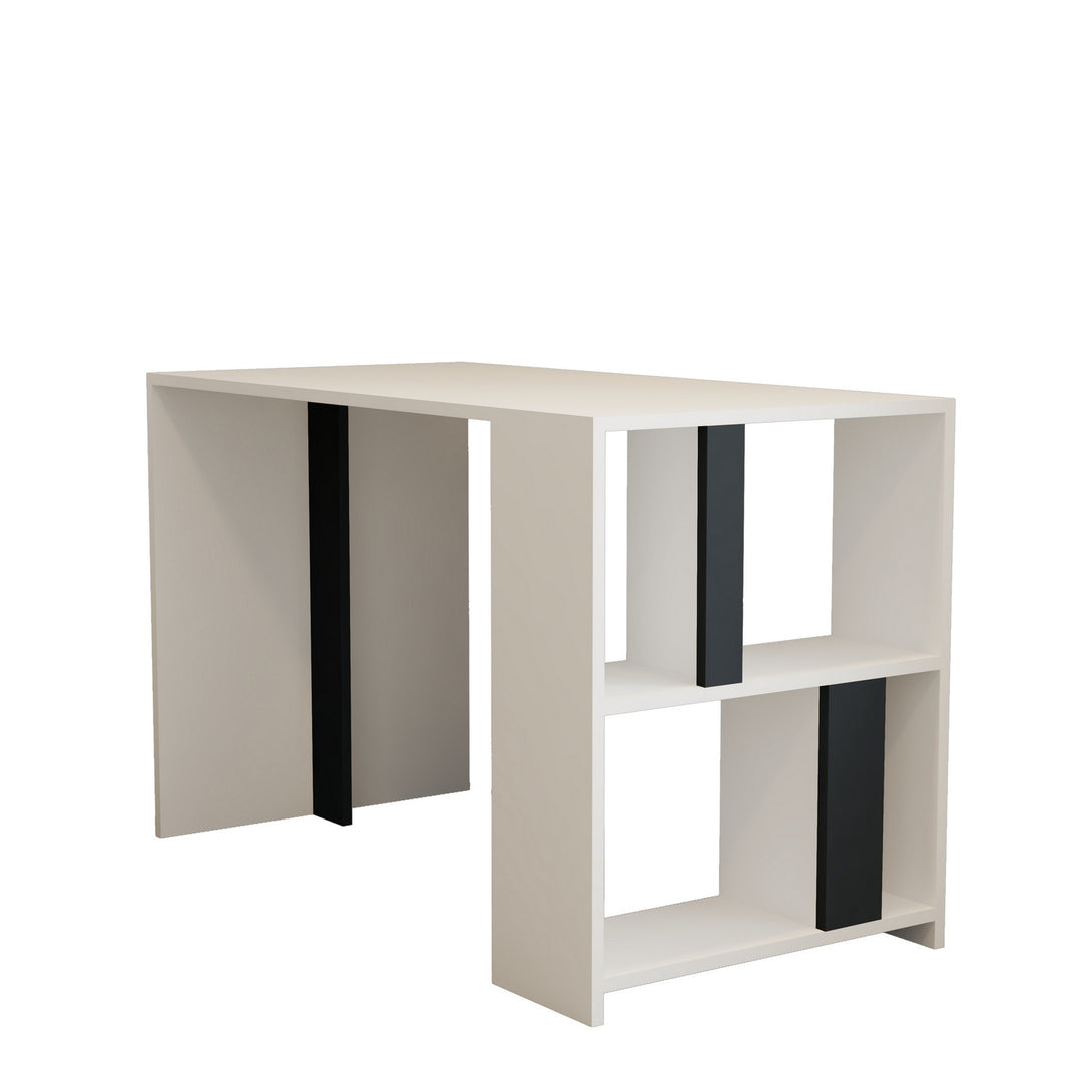 Radni stol Lima - White, Anthracite-Vasdom.hr