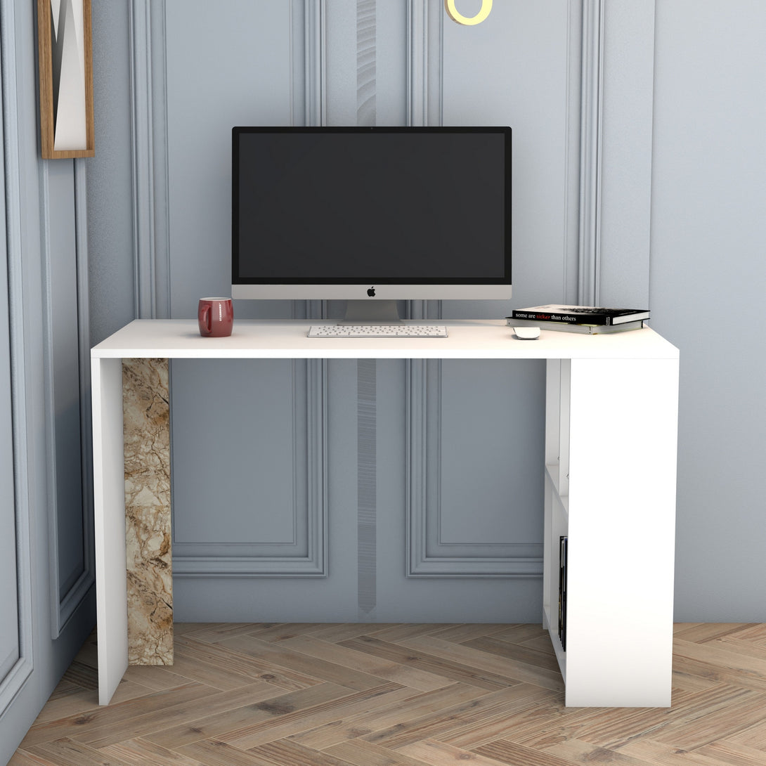 Radni stol Lima - White Marble-Vasdom.hr