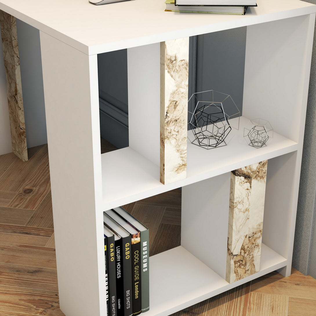 Radni stol Lima - White Marble-Vasdom.hr