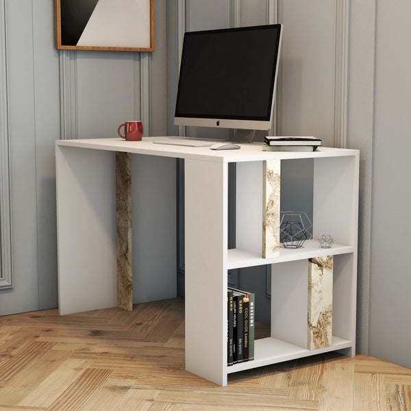 Radni stol Lima - White Marble-Vasdom.hr