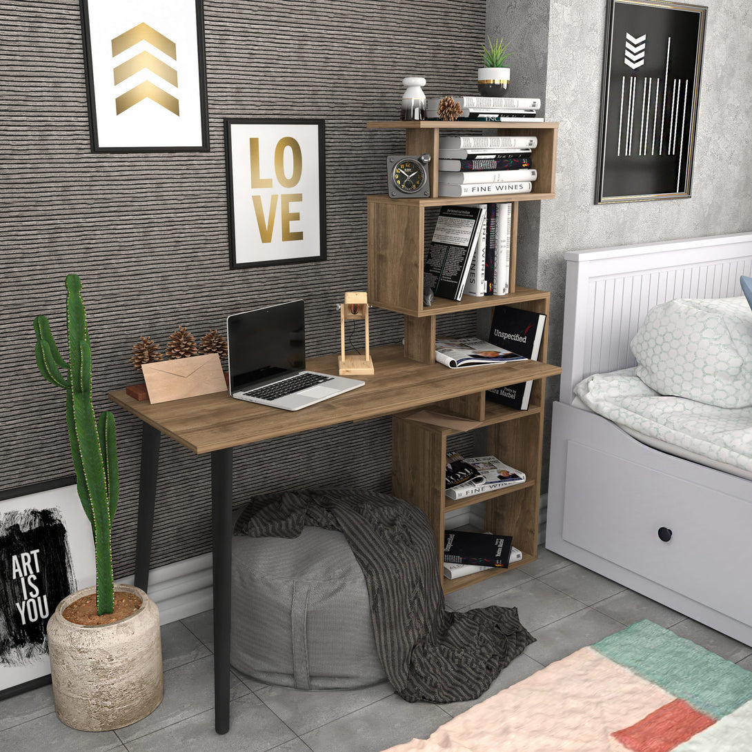 Radni stol Vina - Walnut-Vasdom.hr