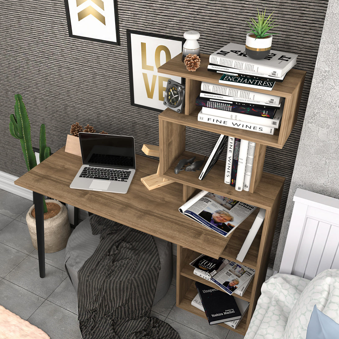 Radni stol Vina - Walnut-Vasdom.hr