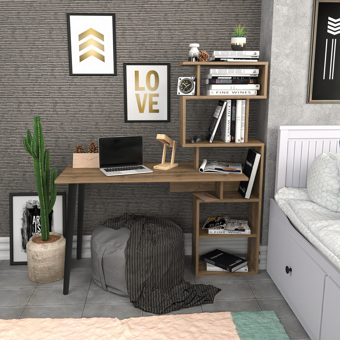 Radni stol Vina - Walnut-Vasdom.hr