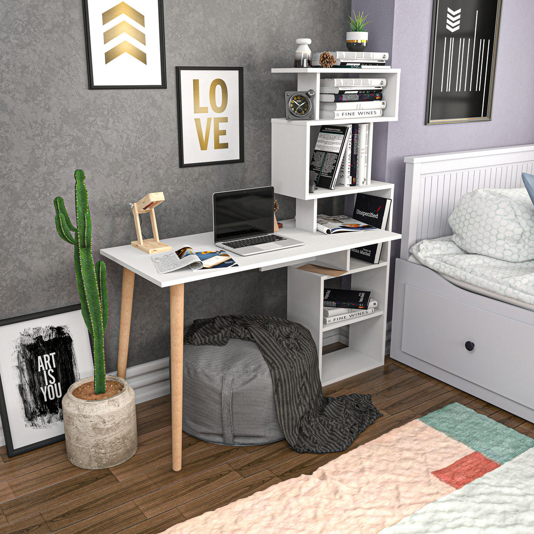 Radni stol Vina - White-Vasdom.hr