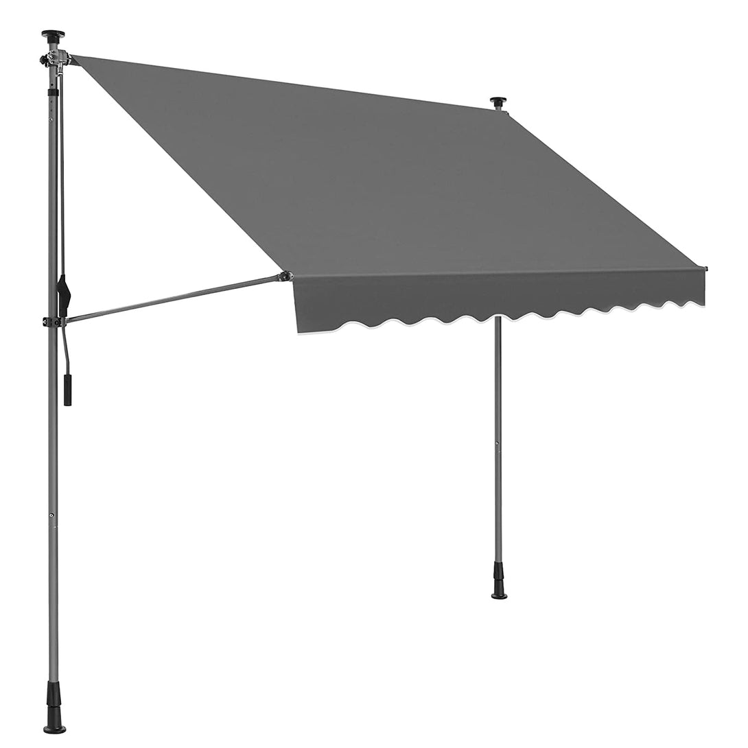 Rolo tenda, 350 x 130 cm, za balkon ili terasu, antracit boje | SONGMICS-Vasdom.hr