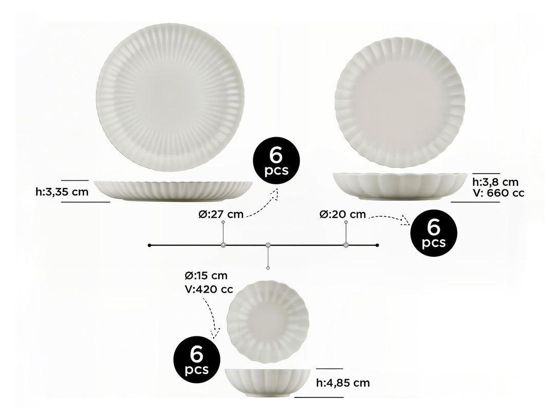 Set zdjela (18 kom), 719KTP9860-Vasdom.hr