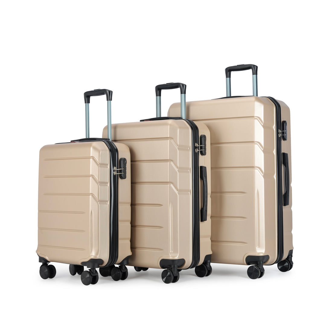 SPINNER set od 3 kofera na 4 kotača, boje šampanjca | BONTOUR-Vasdom.hr