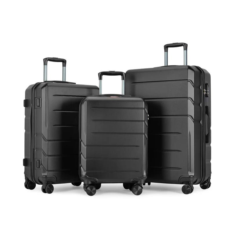 SPINNER set od 3 kofera na 4 kotača, crni | BONTOUR-Vasdom.hr