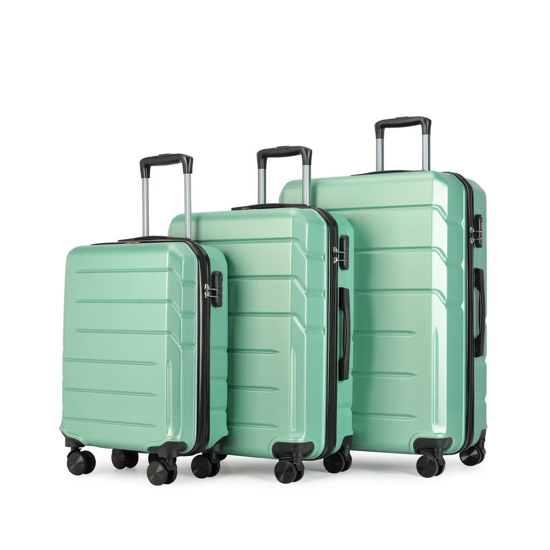 SPINNER set od 3 kofera na 4 kotača, puder zelene boje | BONTOUR-Vasdom.hr