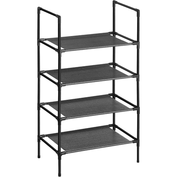 Stalak za cipele s 4 razine, 28 x 45 x 80 cm, crne boje | SONGMICS-Vasdom.hr
