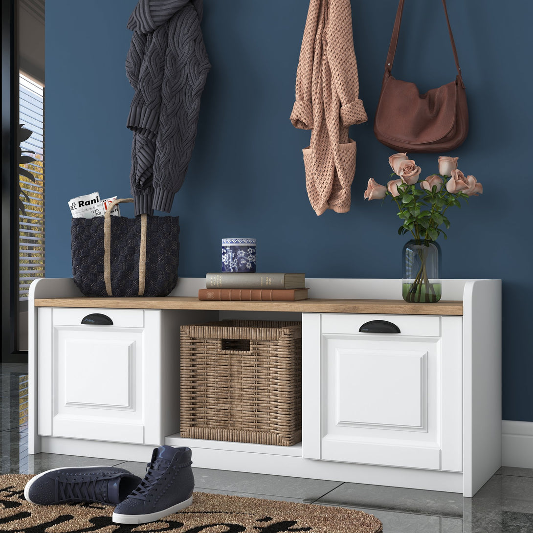 Stalak za hodnik P2 - 1636 - Walnut-Vasdom.hr