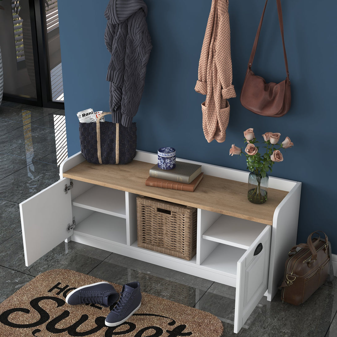 Stalak za hodnik P2 - 1636 - Walnut-Vasdom.hr