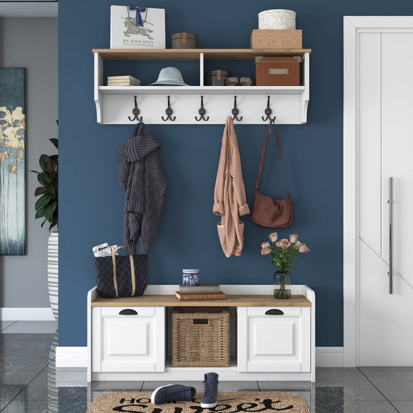 Stalak za hodnik P2 - 1636 - Walnut-Vasdom.hr