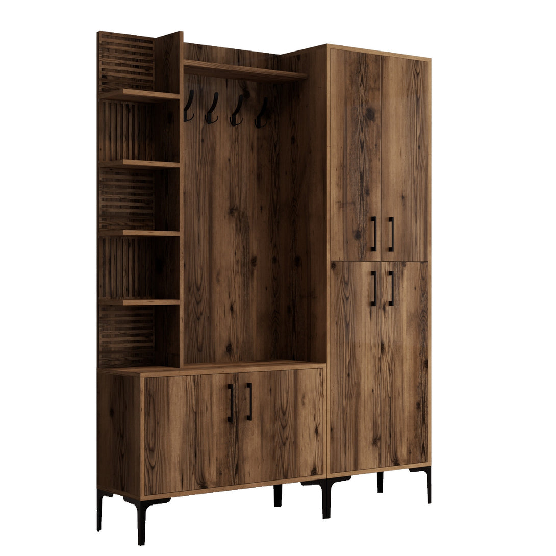 Stalak za hodnik Viyana DA - Walnut-Vasdom.hr
