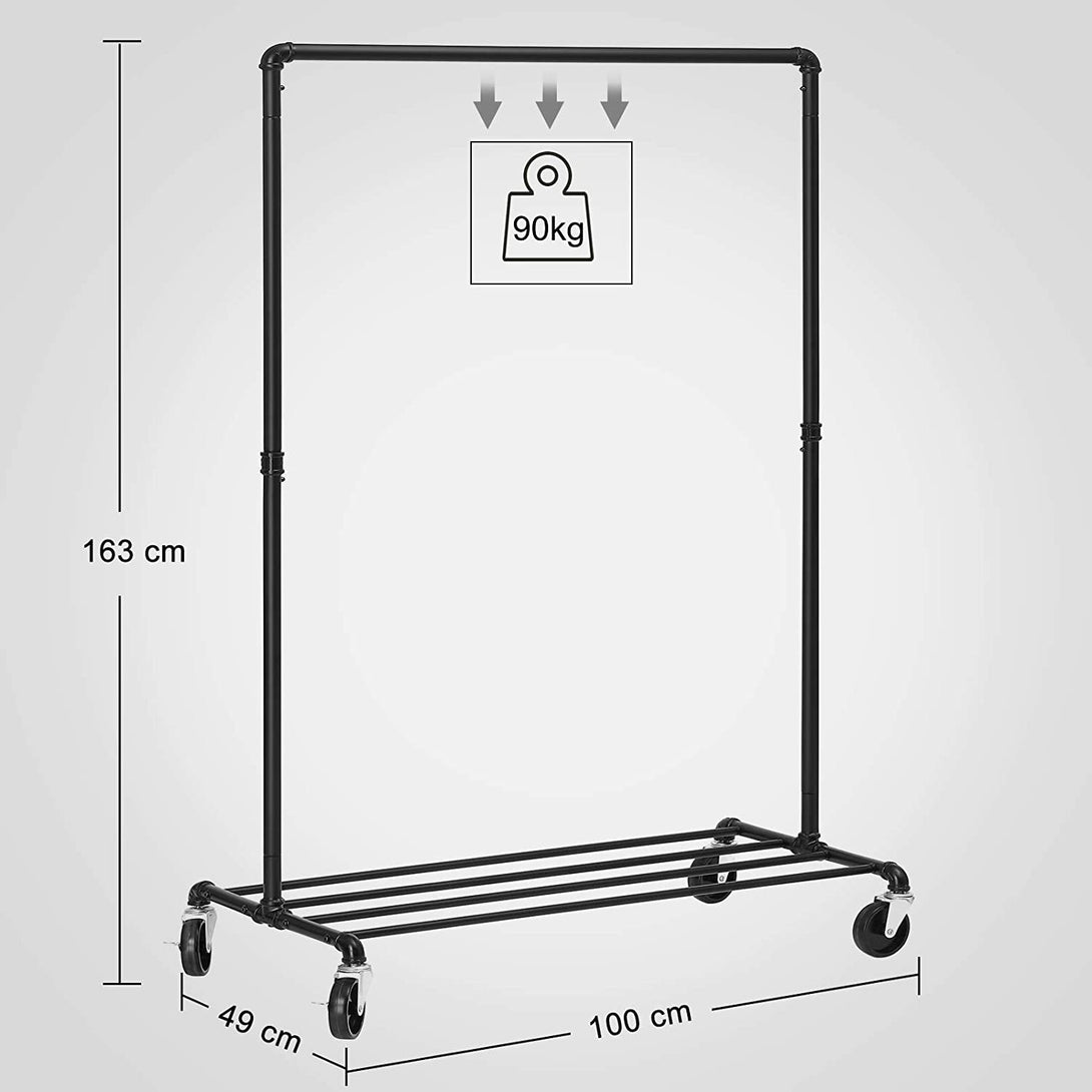 Stalak za odjeću, metalni stalak za teške predmete, nosivosti do 90 kg | SONGMICS-Vasdom.hr